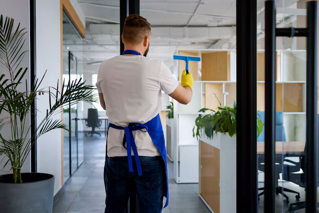 Scrubly professional at work